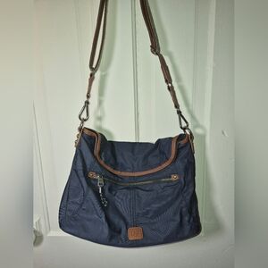 The Sak Espirato Nylon Crossbody Navy